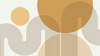 Neutral Curvy Lines wallpaper