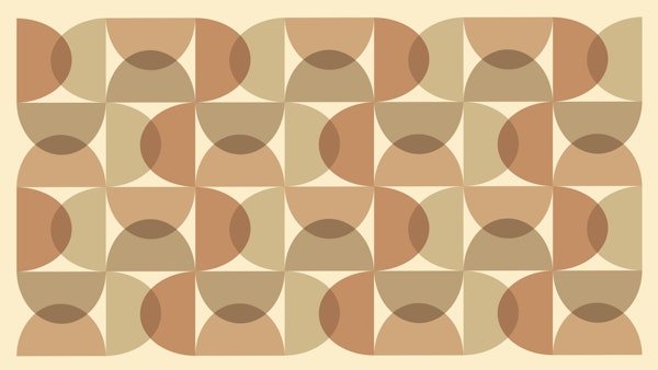 Soft Autumn Shapes Minimalist