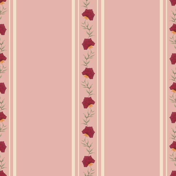 CALICO CHINTZ - STRIPS 2