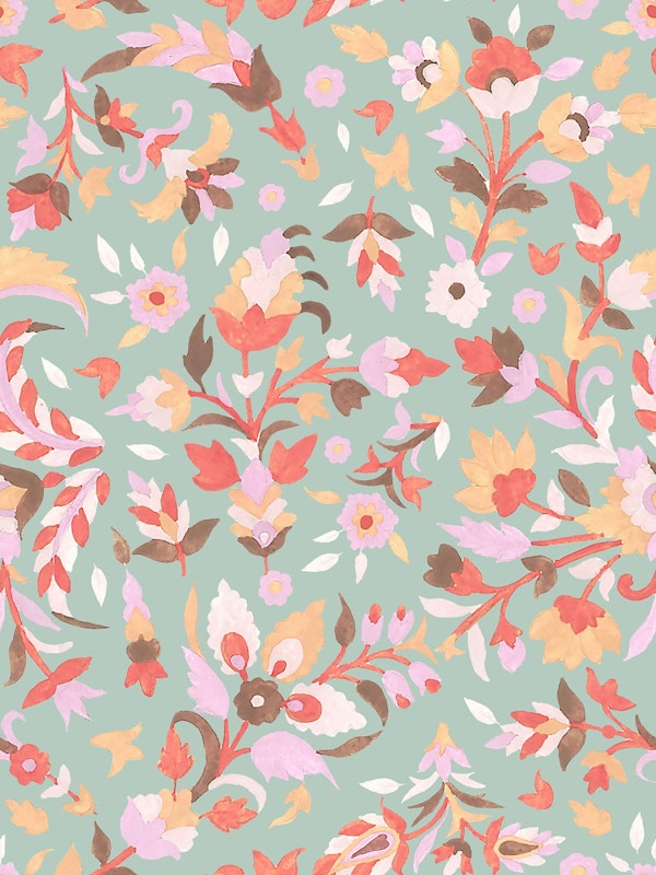 PASHMINA PAISLEY - FLOWER 6