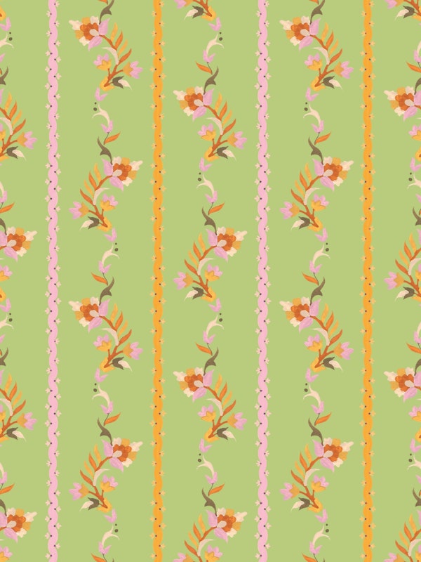 PASHMINA PAISLEY - STRIPS 7