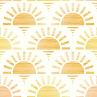 Sunburst, Glowing Sun, Yellow papiers peint