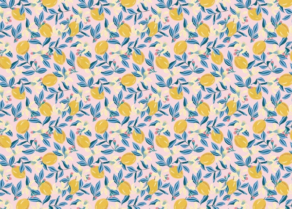 Sweet lemons and leaves