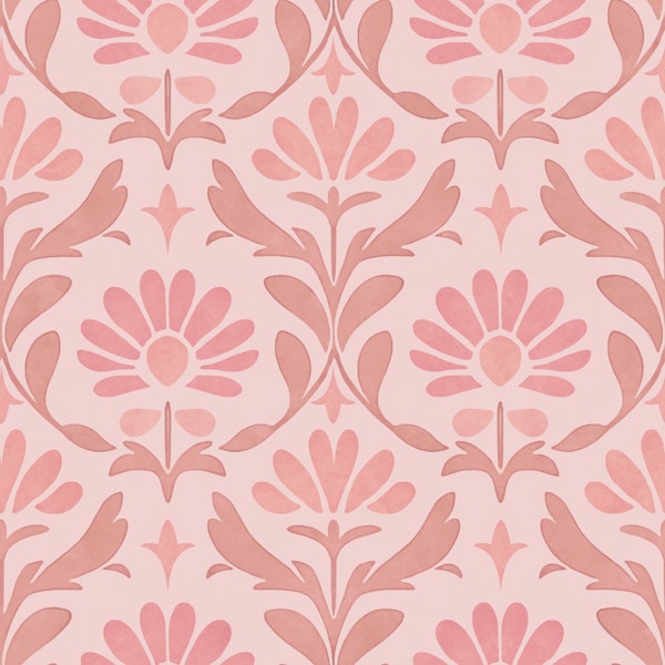 Grandmillenial Granny Chic Florals Pink