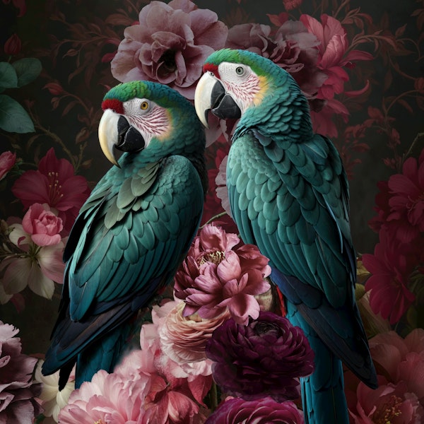 Parrot Neo Kitsch Flower Garden
