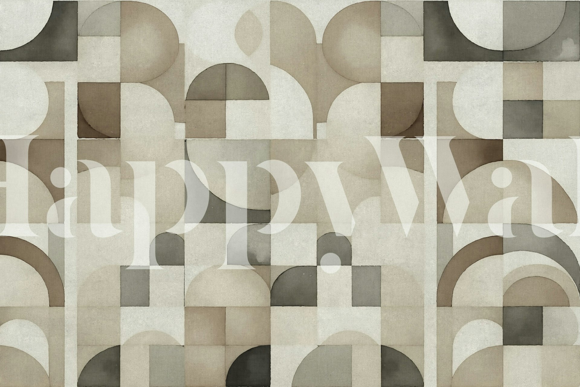 Mid Century Modern Scandinavia wallpaper design