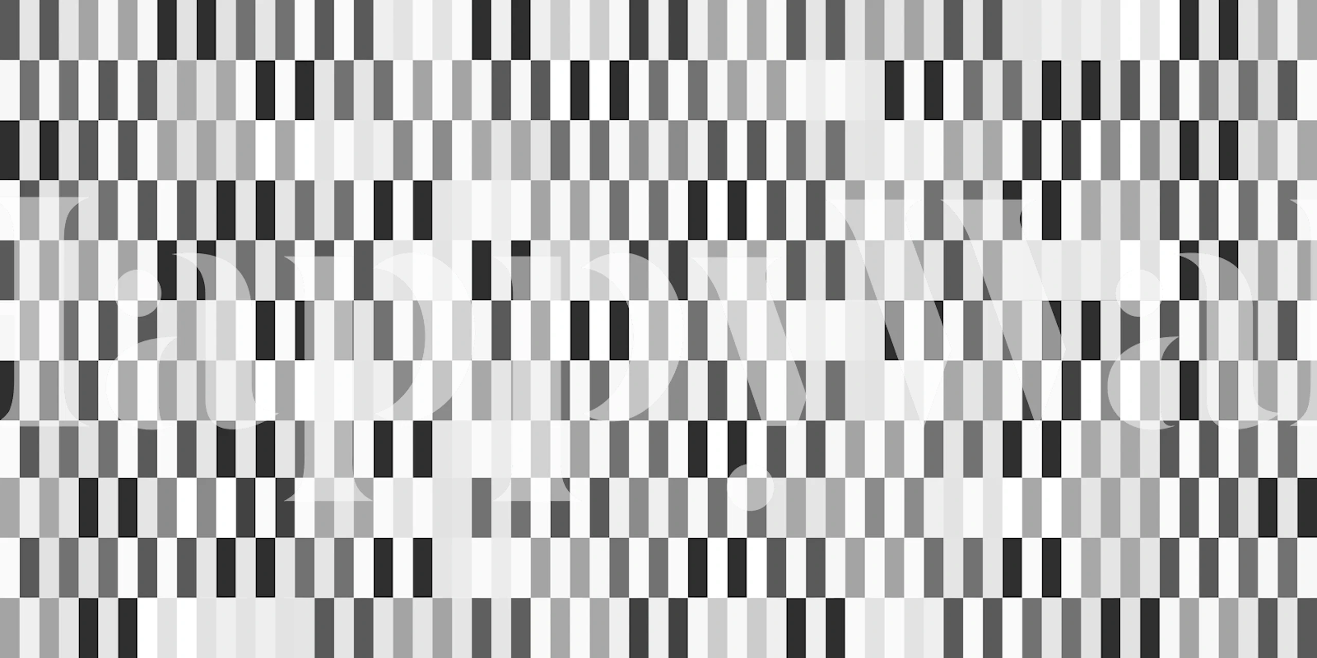 Tapeta Black Blocks w nowoczesnym pokoju