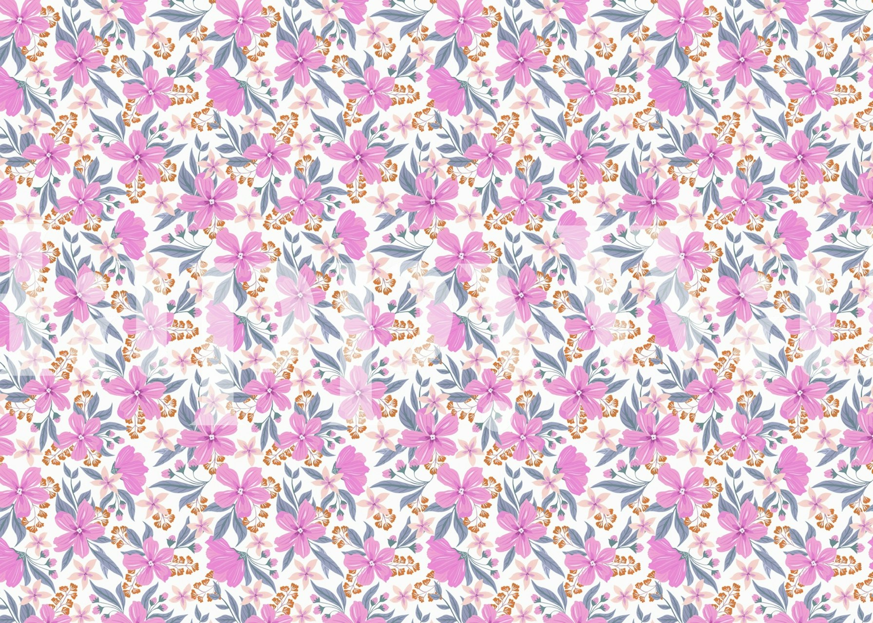 Σχεδίαση ταπετσαρίας Hot pink floral