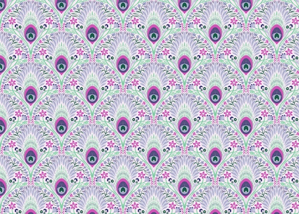 Nature glam mint and pink