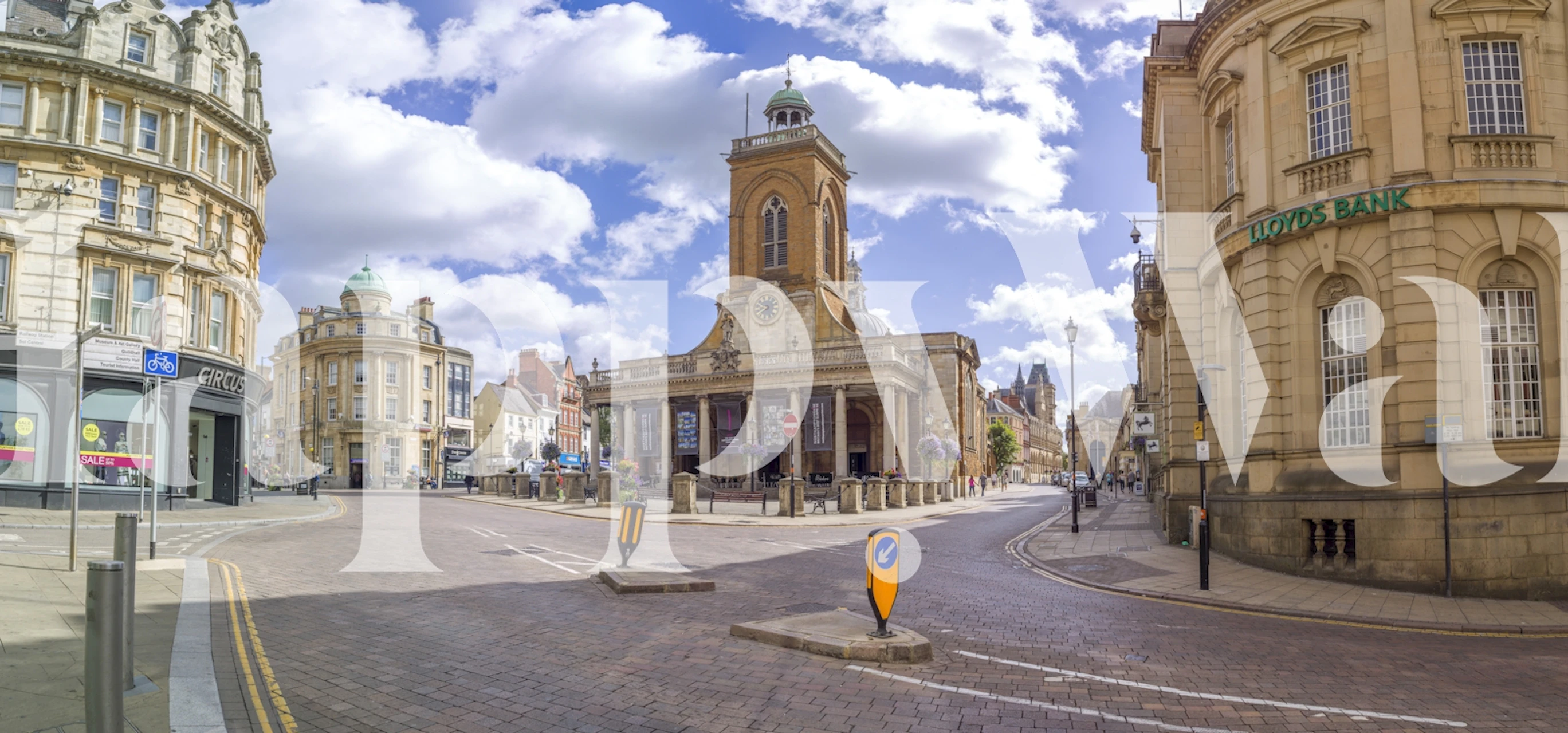 Northampton Street wallpaper in a room