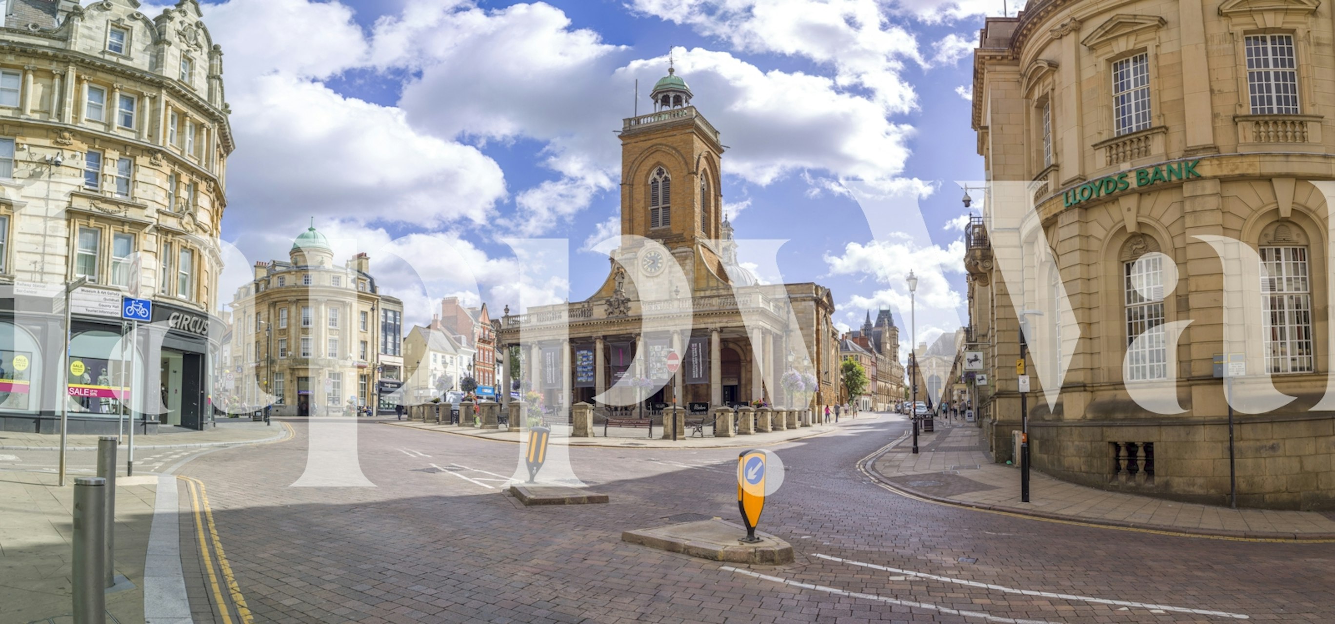 Northampton Street wallpaper in a room