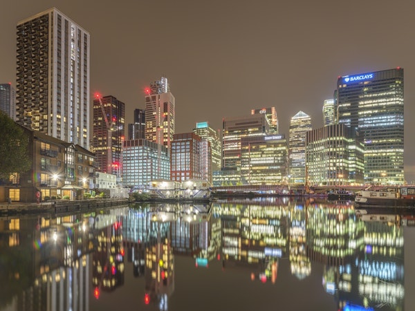 Twilight London Reflections