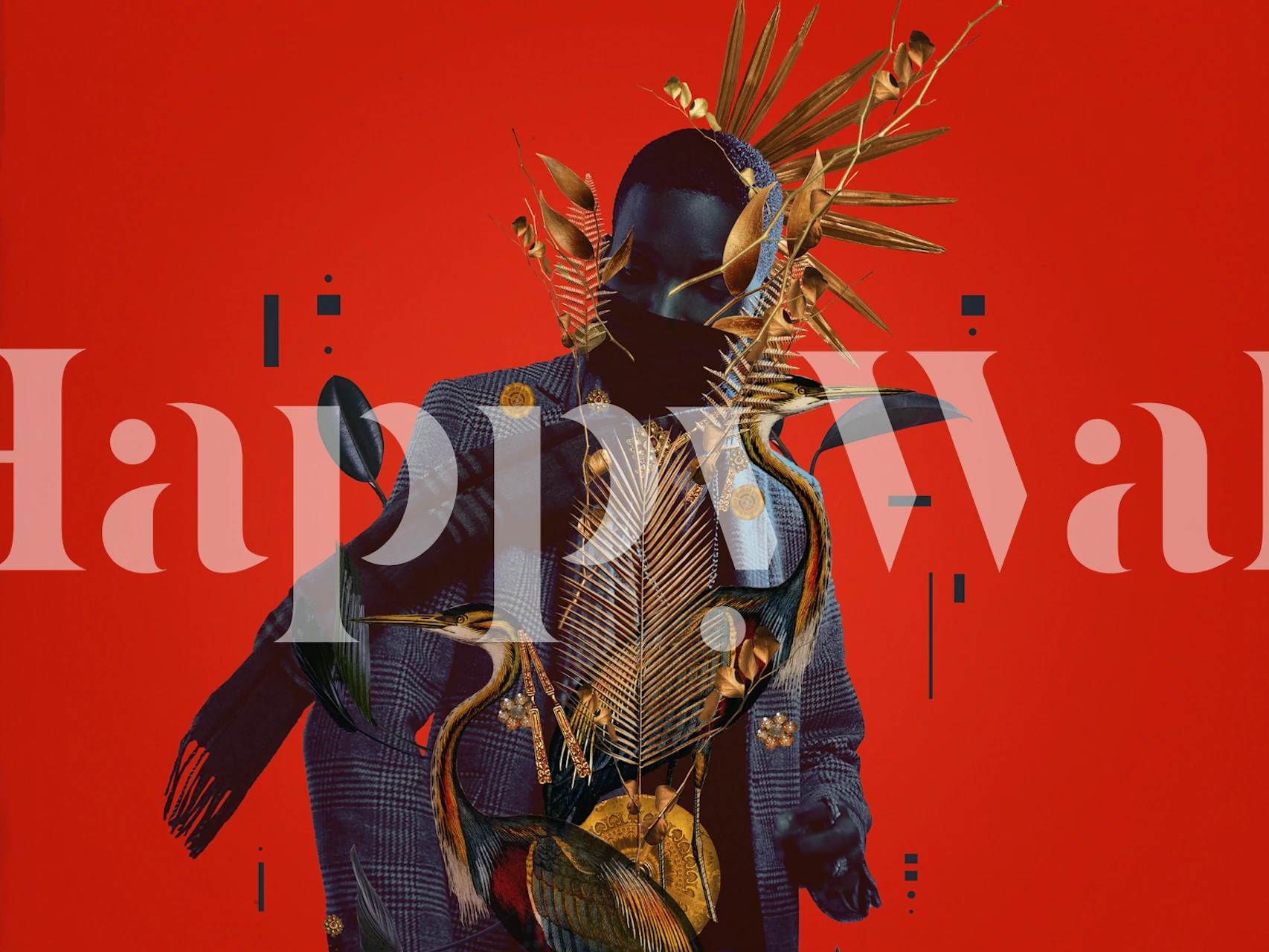 Midnight Jazz in New Orleans Tapete in einem Raum