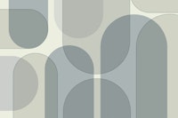 Abstract Mid Century Arches papiers peint