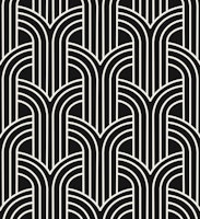 Art Deco Art 3 black and white tapet