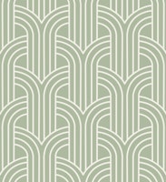 Art Deco Art 3 sage tapet