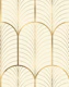 Art Deco Art 6 gold and champagne