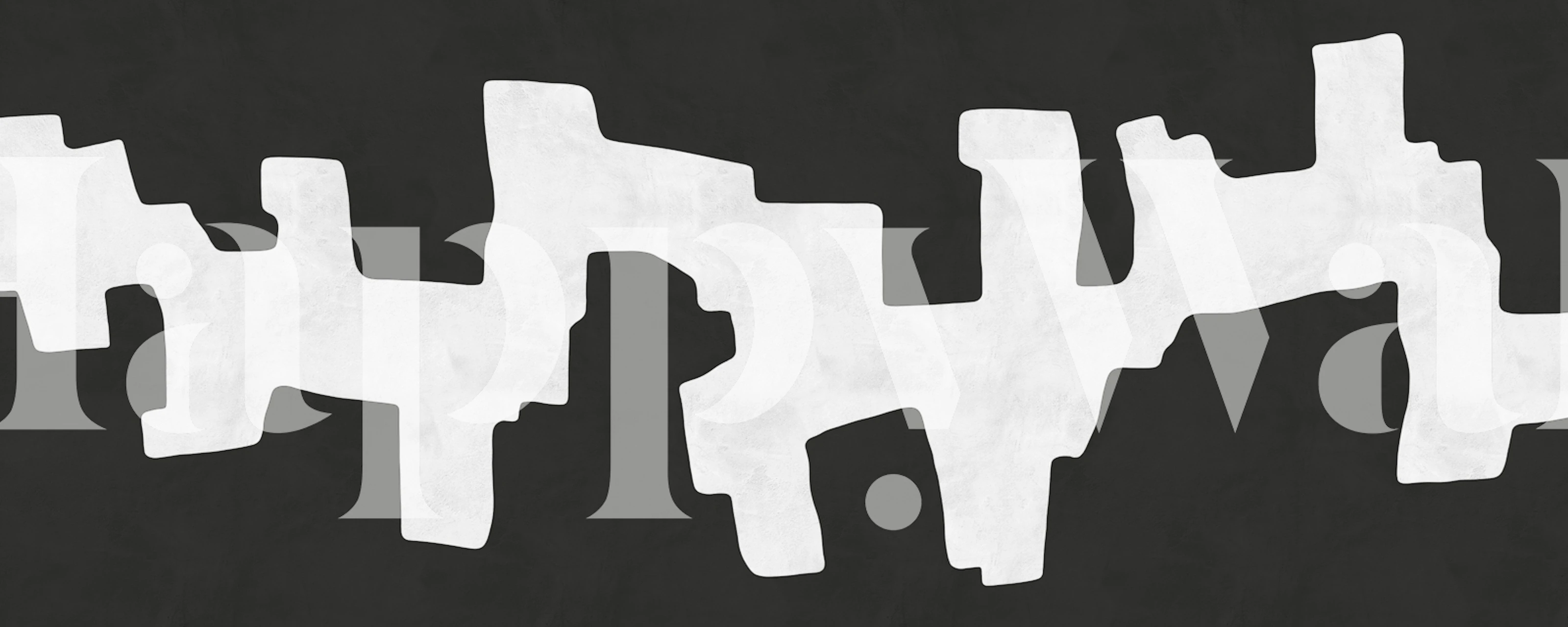 Expressionist modernity 11 wallpaper in a room