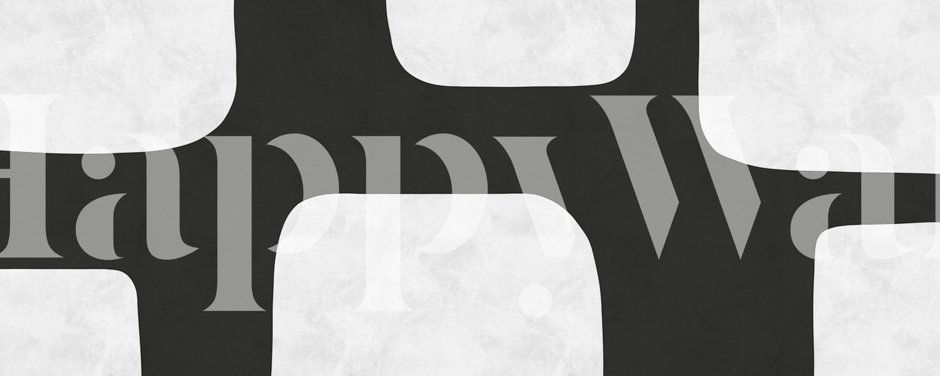 Expressionist modernity tapet i et rom