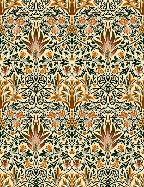 Victorian Snakeshead Pattern