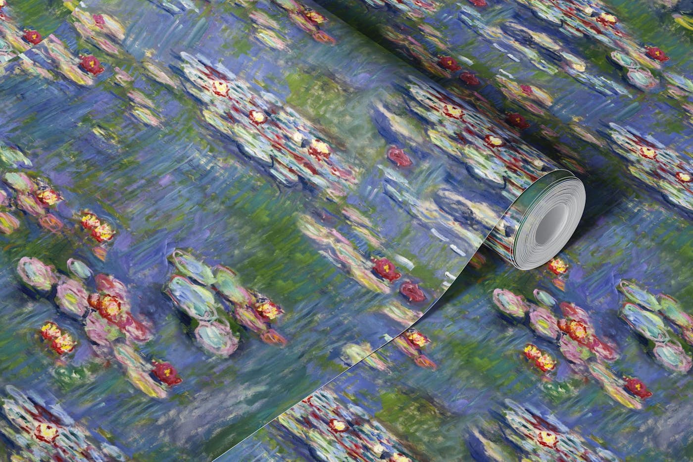 Water-lily pond - Monet wallpaper roll