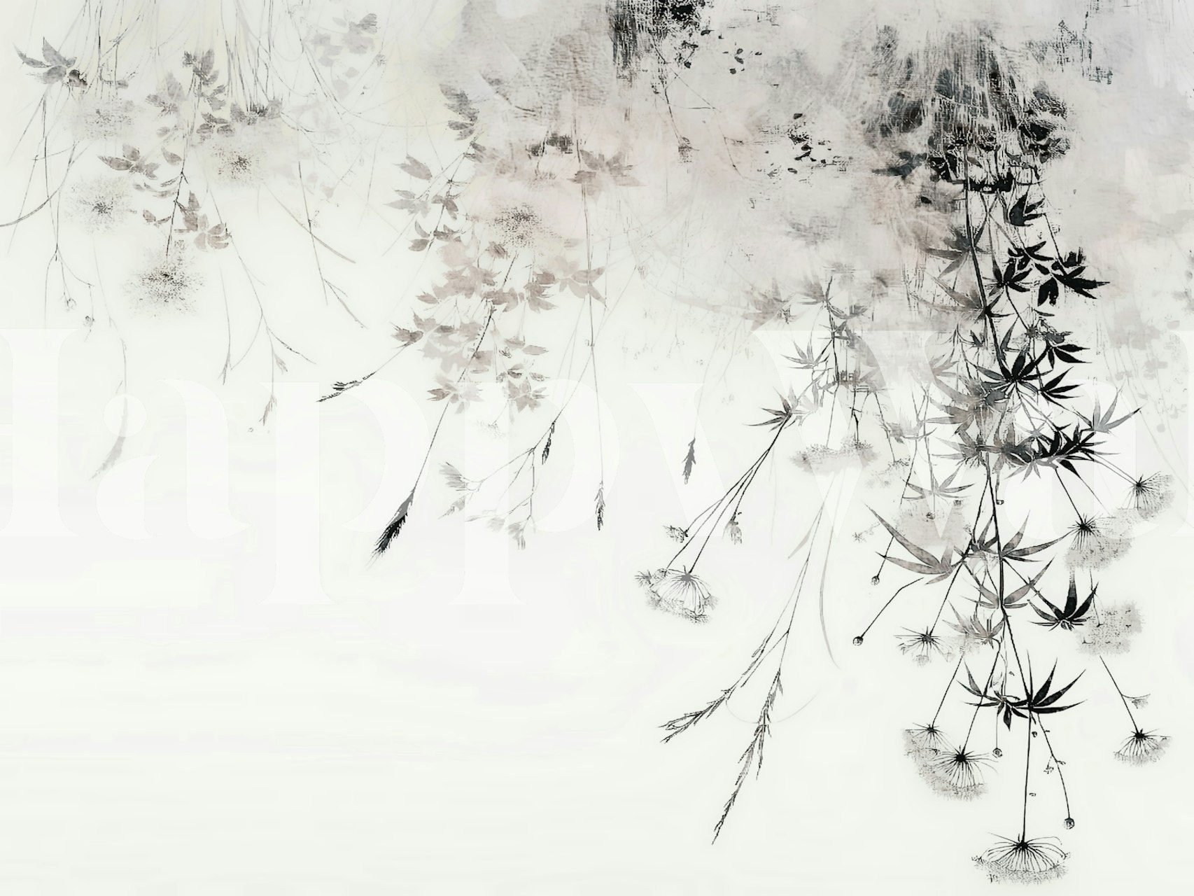 Dreamy Wildflower Garden tapet i et rum