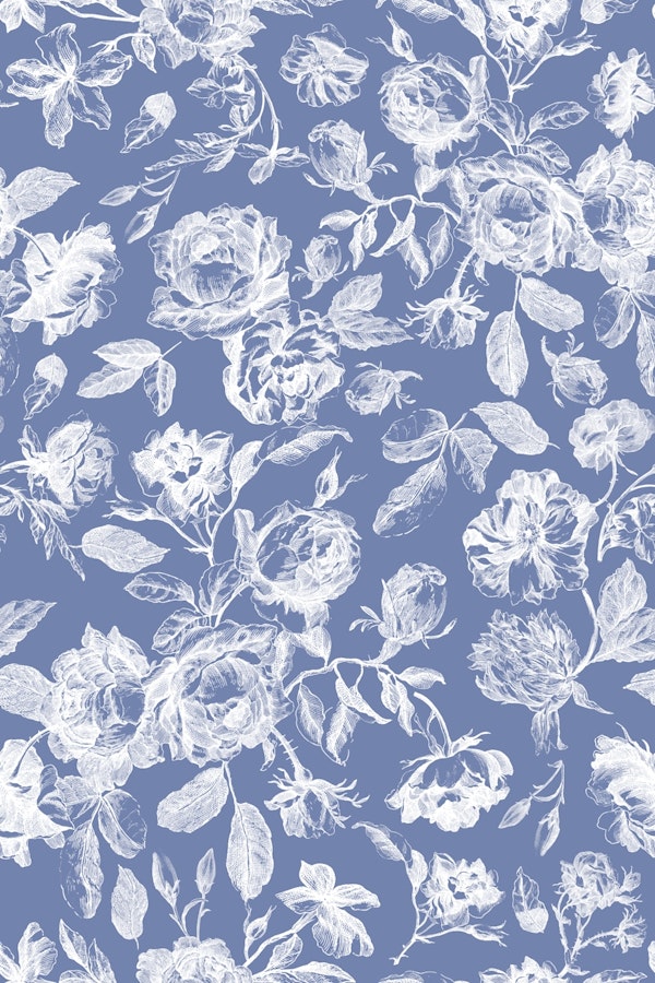 White Roses - Toile DeJouy