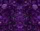 Baroque Flower Skull Snake Opulence Purple