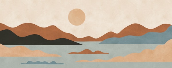 Watercolor landscape 24