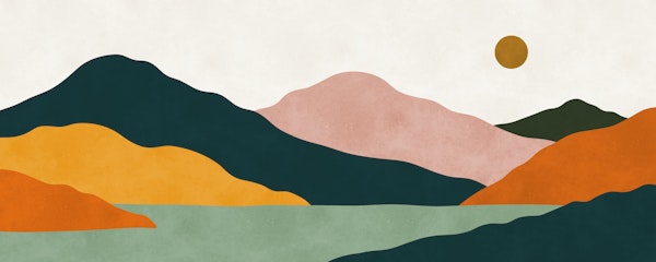 Watercolor landscape 25