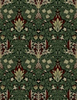 Victorian Snakeshead Pattern Dark Green ταπετσαρία