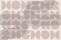 Abstract Mid Century Modern tapete
