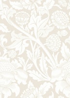 Victorian Wey Pattern in Isabelline wallpaper