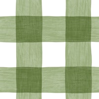 Hand Painted Gingham in Sage Green Checker ταπετσαρία