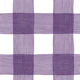 Hand Painted Gingham in Purple Lavender Small