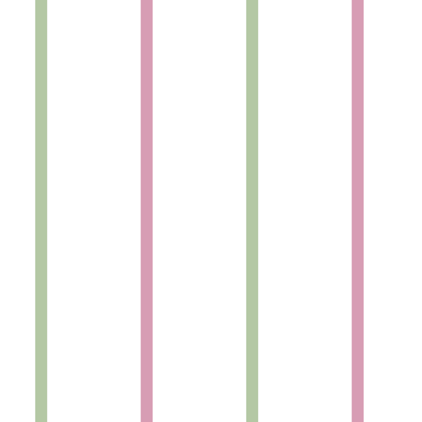Pinstripes White Pink Sage Stripes