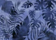 Jungle Fever Monstera PalmMidnight Blue