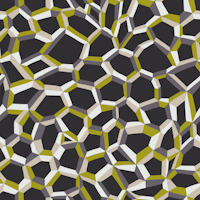 City life connections moonless night - small carta da parati