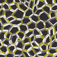 City life connections moonless night - large carta da parati