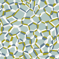 City life connections blue teal - small ταπετσαρία