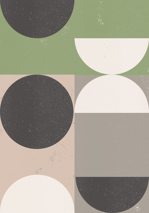 Mid Century Modern Composition