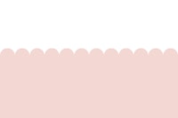 Pink and White Scallop tapete