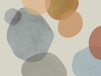 Curved Shapes carta da parati