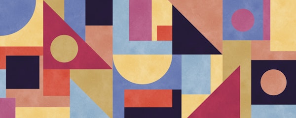 Colorful geometric shapes