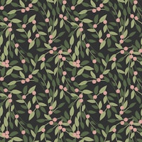 Pink Forest Berries ταπετσαρία