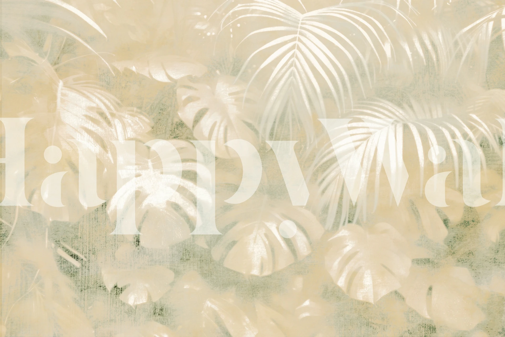 Tropical Rainforest Washed Out tapeta v pokoji