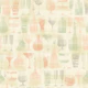 Drinking glasses and bottles large – beige
