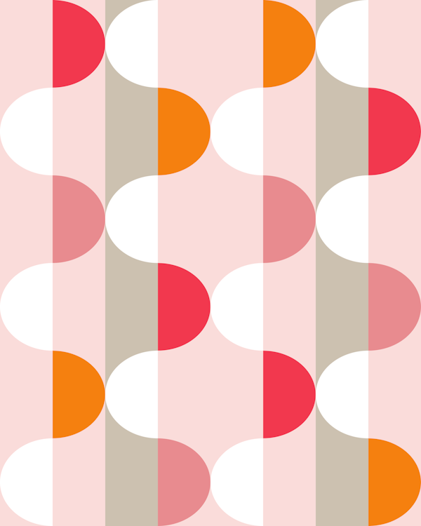 City life facade pearl pink