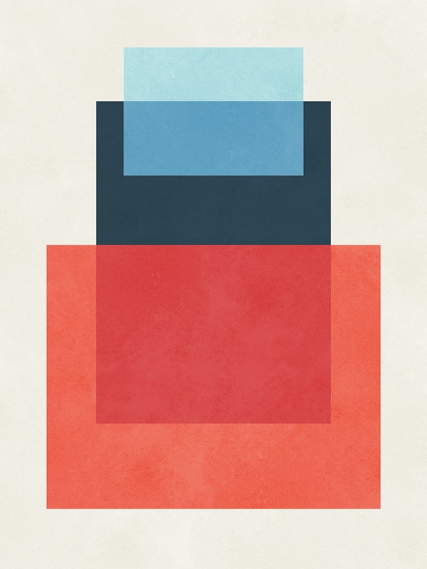 Contemporary geometric shapes 34