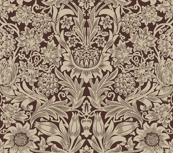 Victorian Sunflower Pattern 3